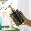 Axya Green Marble 5-Piece Bathroom Set by Axya