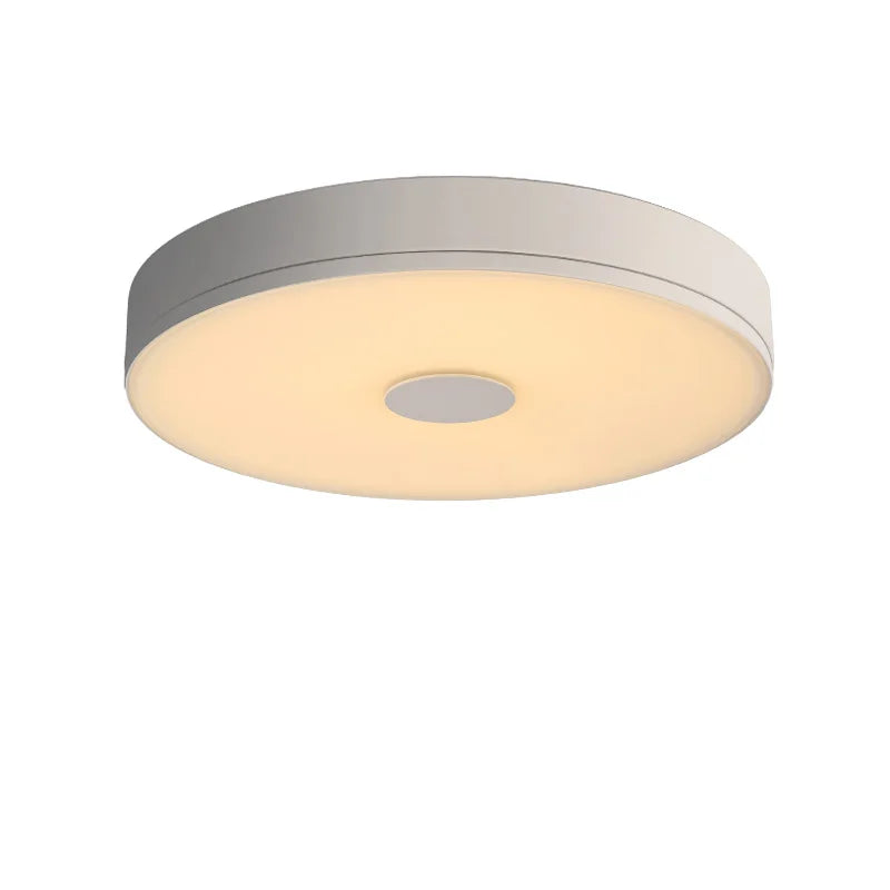 Axyaa Ultra-thin Tempered Glass LED Ceiling Light, 36W Dustproof Lamp for Living Room & Bedroom