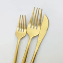 Axyaa 24/36Pcs Stainless Steel Flatware Cutlery Set Silverware Kitchen Tableware