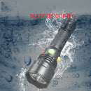 Axya LED Railway Signal Patrol Flashlight Waterproof Torch