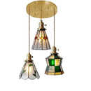 Axyaa Glass Copper Pendant Light LED Hanglamp Nordic Modern Hanging Light