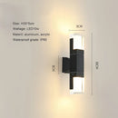 Axyaa 10W LED Garden Light Lawn Lamp Waterproof Aluminum Pillar Bollard Outdoor Courtyard