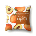 Fresh Fruits Watermelon Throw Pillow Covers by Axyaa