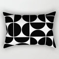 Axyaa Rectangle Lumbar Cushion Cover for Home Sofa Decoration