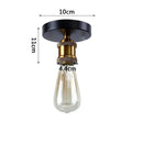 Axyaa Industrial Vintage Ceiling Light Country Style Home Lighting