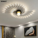 Axya LED Chandeliers for Home Decoration and Lighting in Modern Style