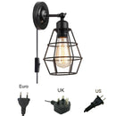 Axyaa Vintage Industrial Wall Lamp for Aisle, Bedside, Study, and More