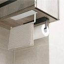 Axyaa Bathroom Kitchen Wall Rack Hook Shelf Towel Tissue Holder