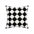 Axyaa Floral Embroidery Geometric Cushion Cover 45x45 for Home Decor