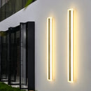 Axyaa Gold LED Wall Sconce: Waterproof Dimmable Outdoor Light