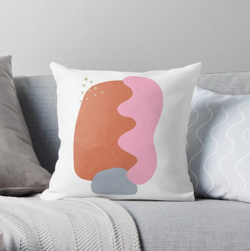 Velvet Matisse Pillow Cover 18x18 Inch for Home and Car Decor - Axyaa