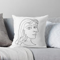 Picasso Abstract Art Decorative Cushion Cover by Axyaa