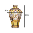 Axyaa Ceramic Vase: Antique Enamel Porcelain Home Decor & Gift