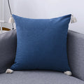 Axyaa Boho Tassled Cushion Cover in Beige/Grey/Blue/Yellow, 30x50cm/45x45cm