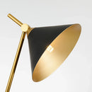Axyaa Modern Metal Table Lamps for Hotel Front Desk & Bedroom Décor
