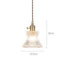 Axyaa Glass Pendant Lights: Nordic Japan Style for Bar Cafe Living Room Industrial Vintage Lamp