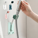 Axyaa 360° Adjustable Shower Head Holder with 2 Hooks Stand