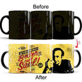 Axyaa Heat-sensitive Color Changing Ceramic Coffee Mug 11oz - Friends Gift - TV Show Theme