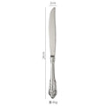 Axyaa Luxury Stainless Steel Western Cutlery Set Dinnerware Tools