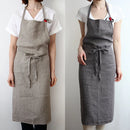 Axya Linen Apron: Japanese & Korean Style, Fashionable & Elegant Art Apron