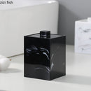 Axya Marbled Ceramic Swab Holder Salt Shaker Jewelry Box Decoration