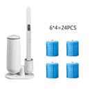 Axyaa Disposable Toilet Brush Set Bathroom Accessories Houseware Replacement
