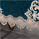 Axyaa Embroidered Dining Table Cover for Elegant Home Decor