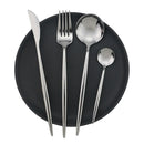 Axyaa Stainless Steel Cutlery Set - Knife Spoon Flatware Dinnerware