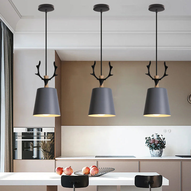 Axyaa Antlers Pendant Light for Modern Living Room and Kitchen Lighting