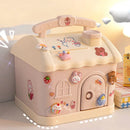 Axyaa Cute House Money Box Piggy Bank for Kids & Adults, Big Size Savings Box