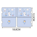 Axyaa Cartoon Mask Storage Organizer Case for Students and Adults