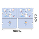 Axyaa Cartoon Mask Storage Organizer Case for Students and Adults