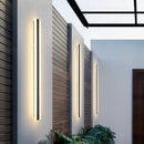 Axya Outdoor LED Wall Light for Courtyard Garden Porch IP65 Long Sconce