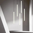 Axyaa Modern LED Kitchen Chandelier Bed Head Rope Chandelier Glass Lamp