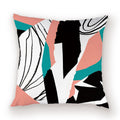 Axyaa Abstract Splice Pattern Pillow Case Bohemian Cushion Cover