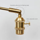 Axyaa Vintage Copper Wall Lamp with Switch for Bedroom and Living Room