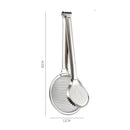 Axyaa Fine Mesh Strainer Tongs Oil Skimmer BBQ Clamp Kitchen Cooking Accessories