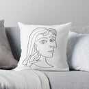 Picasso Abstract Art Decorative Cushion Cover by Axyaa