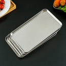 Axyaa Stainless Steel Buffet Tray for Food Presentation and Storage