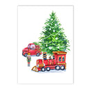 Axyaa Nutcracker Gingerbread Man Christmas Canvas Wall Art Decor