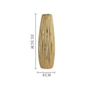 Luxury Gold Ceramic Vase by Axyaa - Elegant Porcelain Flower Vase for Home Decor