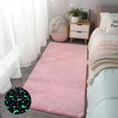 Axyaa Luminous Modern Living Room Carpet Plush Printed Rug for Children's Bedroom