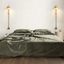 Axyaa Nordic Rotating Wall Lamp for Living Room Bedroom LED Lighting