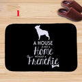 Axyaa Charming Cats Memory Foam Bath Mat - Anti-slip Coral Personalized Doormat