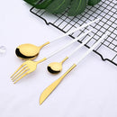Axyaa Stainless Steel Teaspoon Set for Cake Fruit Dessert Coffee Snack