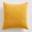 Axyaa Solid Cotton Cushion Cover 45x45cm in Pink Ivory Grey Cream Square Pillow Case