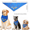 Axyaa Large Pet Bandana: Festive Triangle Bib for Dogs & Cats
