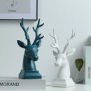 Axya Nordic Deer Ceramic Ornaments - Rustic Modern Home Decor