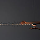 Axya Glass Pendant Lamp: Stylish Lighting Solution for Living Room, Dining Room, and Study