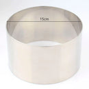 Axyaa Stainless Steel Round Mold for Tiramisu & Mousse Cake Decorating